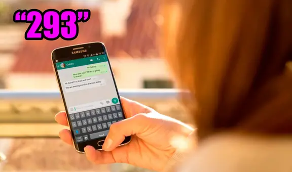 ¿Qué significa cuando alguien te envía el número '293' por WhatsApp? Aquí la respuesta