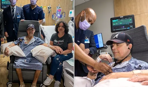 El increíble caso del hombre que sobrevivió a un trasplante de corazón, hígado y riñón