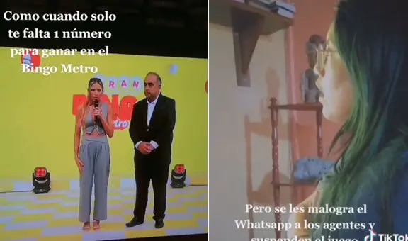 Le faltaba un número para ganar el bingo de Metro y queda en shock al ver que lo cancelaron
