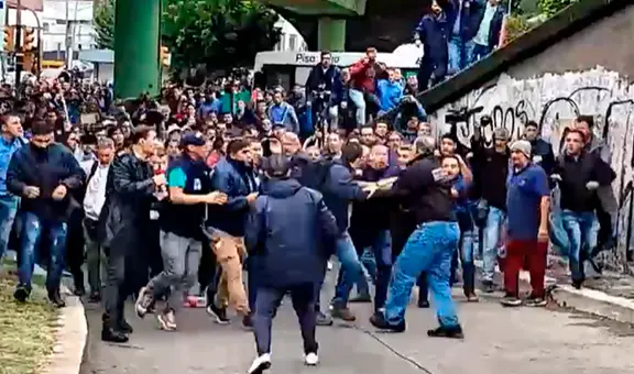 Ministro de Seguridad de Buenos Aires recibió múltiples golpes durante protesta de colectiveros