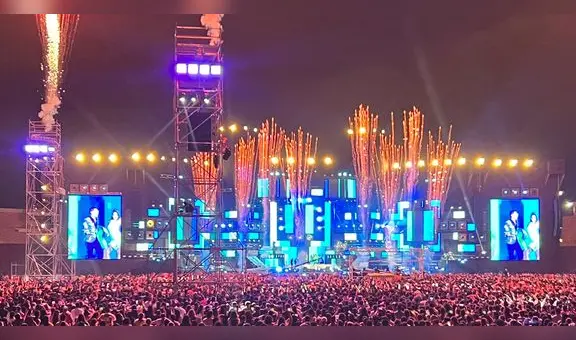 “El verdadero Lollapalooza peruano con el Grupo 5”: público quedó maravillado con la producción y puesta en escena del histórico concierto