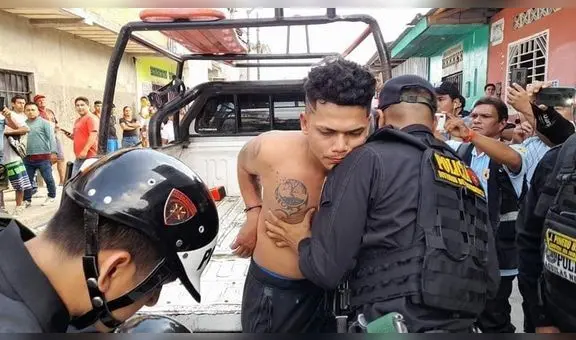 Detienen a hombre que intentó asesinar a su madre en Iquitos