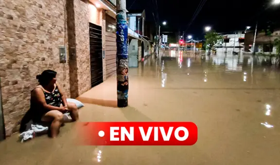 Lluvias en el norte EN VIVO: Senamhi reporta tormentas en Tumbes, Piura y Lambayeque