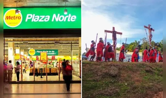 ¿Cuál es el horario de atención de Metro, Wong, Tottus y otros supermercados por Jueves y Viernes Santo?