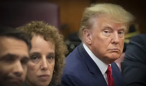 Donald Trump queda bajo arresto tras su ingreso a la Corte de Manhattan