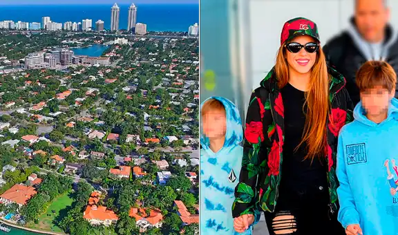 Shakira: ¿quiénes serían los vecinos de la cantante tras mudarse a una exclusiva zona de Miami?