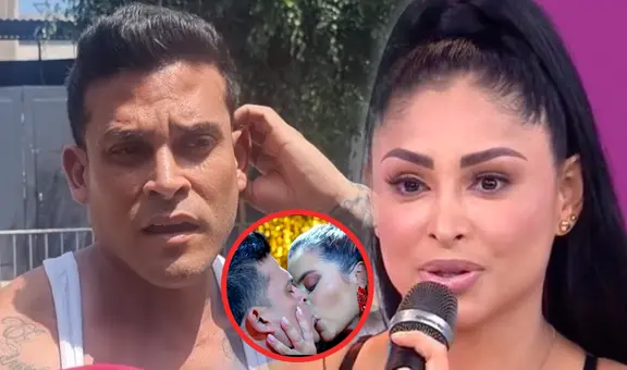 ¿Pamela Franco se molestó por beso de Christian Domínguez y Ethel?: el cantante responde