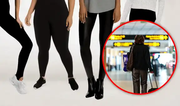 ¿Por qué es peligroso ponerte mallas y leggins al viajar en avión? Expertos revelan el motivo