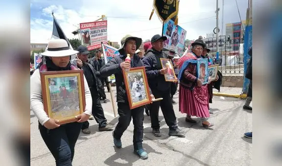 Familiares de víctimas asesinadas durante protestas en Puno exigen a la Fiscalía agilizar investigaciones