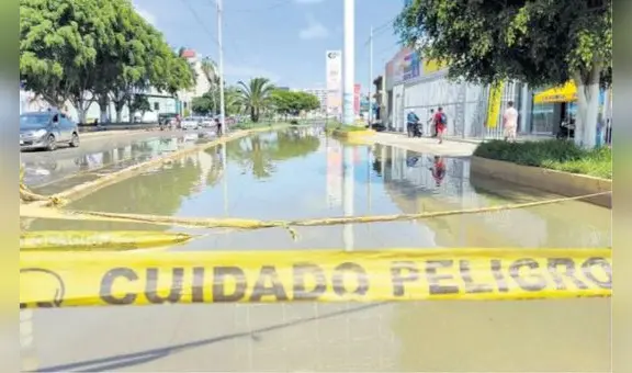 Chiclayo afronta su momento más complicado por el colapso de desagües