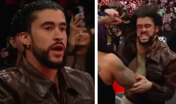 Bad Bunny fue duramente golpeado y estrellado contra una mesa en la WWE