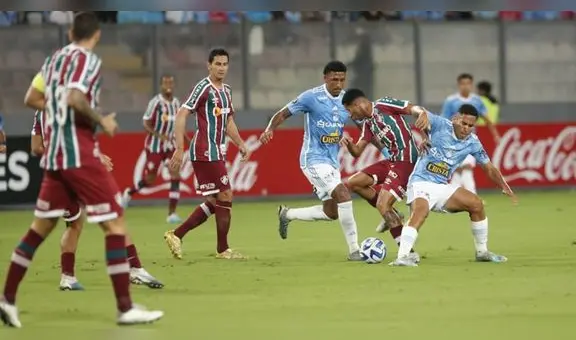¡Dura derrota! Sporting Cristal cayó 1-3 ante Fluminense por la Copa Libertadores 2023