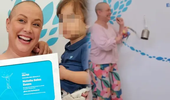Natalia Salas finaliza su tratamiento de quimioterapias y toca la campana: "Lo logré"