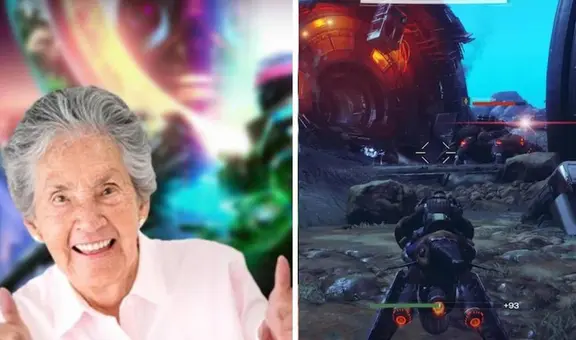 Gamers ayudan a mujer de la tercera edad a avanzar en su juego favorito