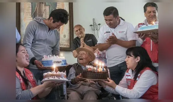 'Don Mashico', el hombre más longevo del Perú, cumplió 123 años en Huánuco