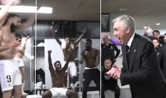 La viral reacción de los jugadores del Madrid cuando Ancelotti les da día libre por golear al Barcelona