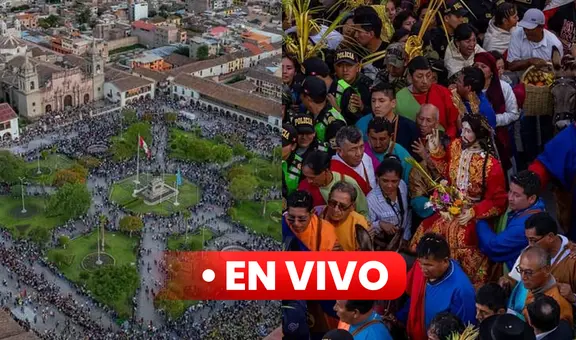Semana Santa en Ayacucho EN VIVO: procesión del Cristo Crucificado después de 200 años