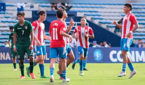 Paraguay derrotó 3-1 a Bolivia, clasificó al hexagonal final y eliminó a la Verde del Sudamericano