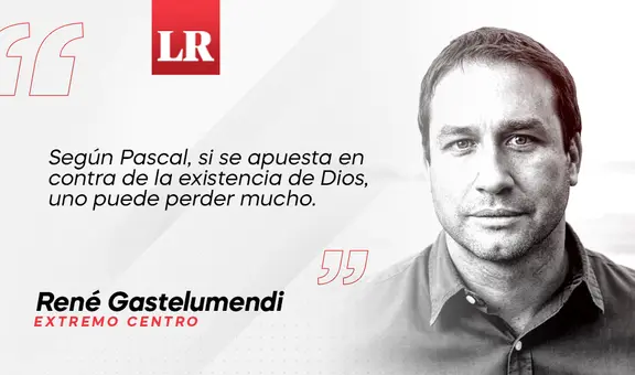 La apuesta de Pascal en Semana Santa