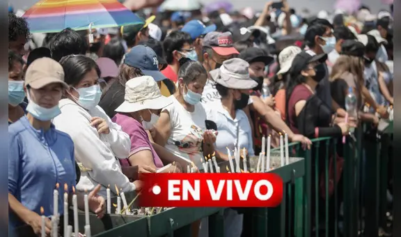 Semana Santa EN VIVO: miles de fieles se reúnen en el cerro San Cristóbal