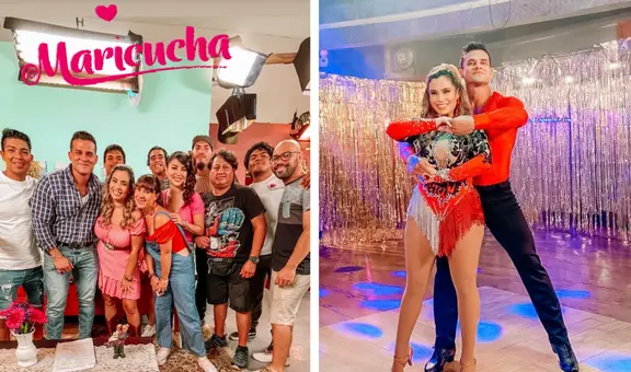 ¡Continuará en "Maricucha"! Ethel Pozo se grabó yendo a los estudios de América TV