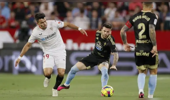 ¡Final de película! Sevilla y Celta de Vigo empataron 2-2 en el Sánchez Pijuán por LaLiga