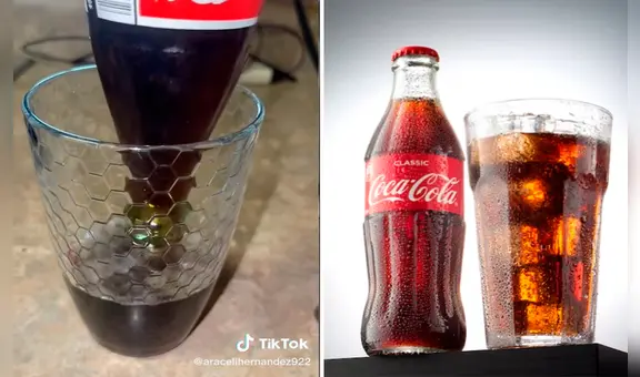 TikTok: joven revela cómo servir gaseosa correctamente y se vuelve viral