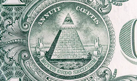 ¿Cuál es el verdadero significado de la pirámide y el ojo en el billete de 1 dólar?
