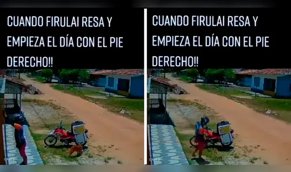 Perrito aprovecha descuido de repartidor y se lleva toda la comida: "Estuvo donde tenía que estar"