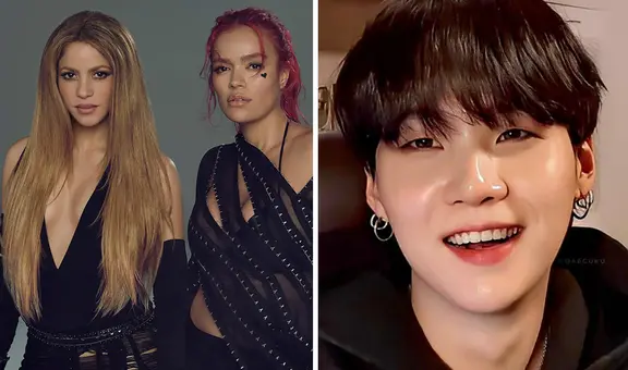 ¿Suga de BTS es team Shakira? Popular "TQG" conquista a famoso rapero del k-pop