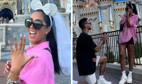 ¡Se casan! Melissa Paredes y Anthony Aranda se comprometen en Disney World