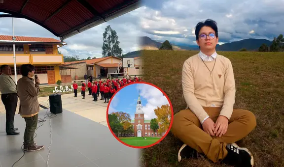 Emilio Daza fue alumno en el COAR Amazonas y ahora estudiará becado en una universidad top de EE. UU.