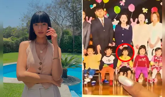 ¿Cuál es la ascendencia de Kimberly Torrejón de "AFHS" y a qué edad vino de su país al Perú?