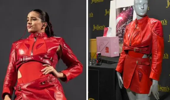 Rosalía subastará el traje principal que usó en su tour "Motomami"