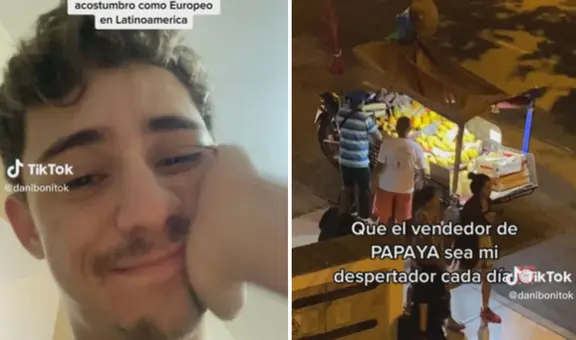 Joven europeo cuenta qué le molesta de vivir en Latinoamérica: “El vendedor de papaya es mi despertador”