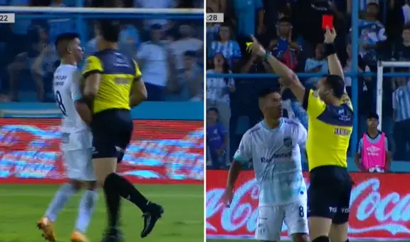 Árbitro argentino agrede a jugador de Atlético Tucumán sin razón alguna, se molesta y lo expulsa