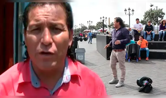 Edwin Aurora revela que gana 24.000 soles al mes haciendo comicidad en la alameda Chabuca Granda