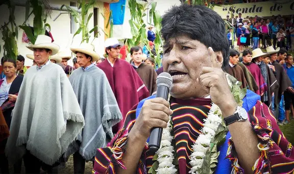 Evo Morales propone creación de grupo de ronderos para expulsar a supuestos espías de Bolivia