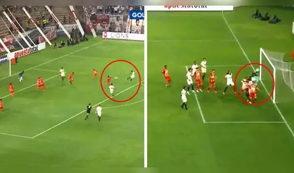 ¡La alegría duró poco! Polo puso el 1-0 de la 'U', pero Franco empató para Grau en 5 minutos