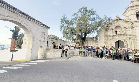 Arequipa: Dina Boluarte, ministros y congresistas criticados en Testamento de Judas