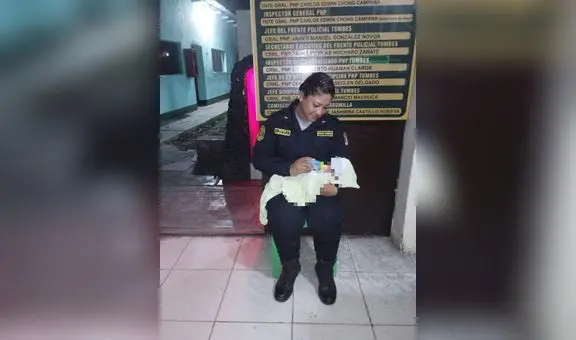 Esposos rescatan a recién nacida abandonada en una calle de Tumbes