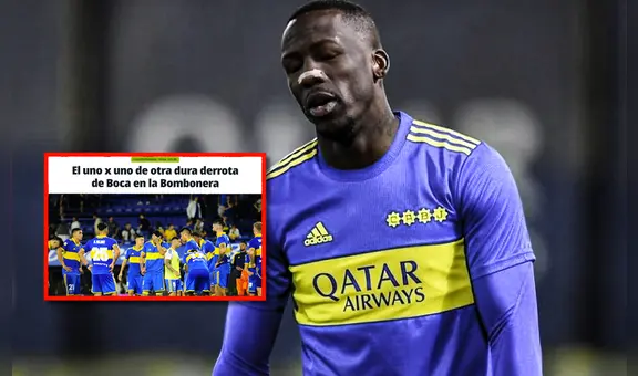 Boca cayó ante el colero y la prensa argentina 'destroza' a Advíncula: "Su peor partido"