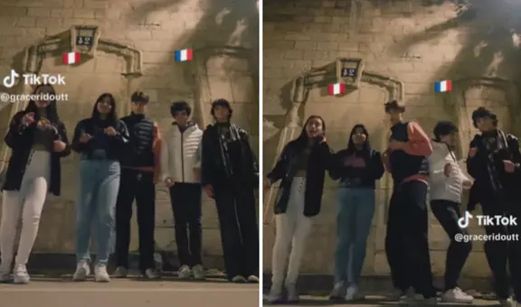 Peruanas retan a sus amigos franceses a bailar salsa y ellos causan furor con sus ‘pasos prohibidos’