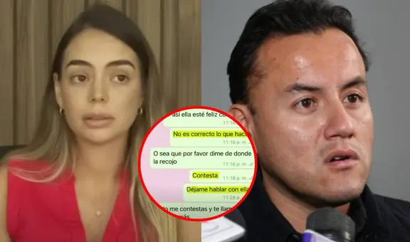 Exponen chats privados entre Richard Acuña y su expareja Camila Ganoza: “Estás abusando de tu poder”