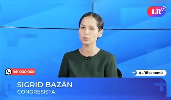 Sigrid Bazán: Comisión de Trabajo y Seguridad Social votará esta tarde la reconsideración del predictamen de reforma del sistema de pensiones