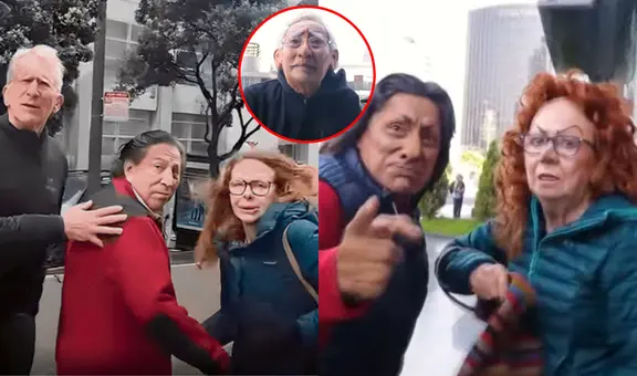 Carlos Álvarez lanza parodia de Alejandro Toledo y Eliane Karp huyendo de la prensa en EE. UU.