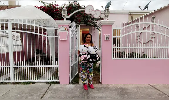 Dueña de casa de Hello Kitty en Perú: “Nunca he dejado morir a mi niña interior”