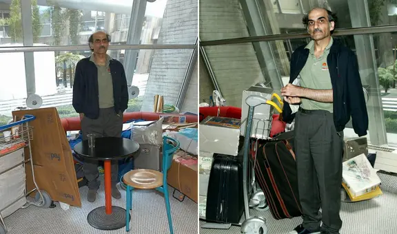 La misteriosa historia de Mehran Karimi: el iraní que vivió 18 años en un aeropuerto de París