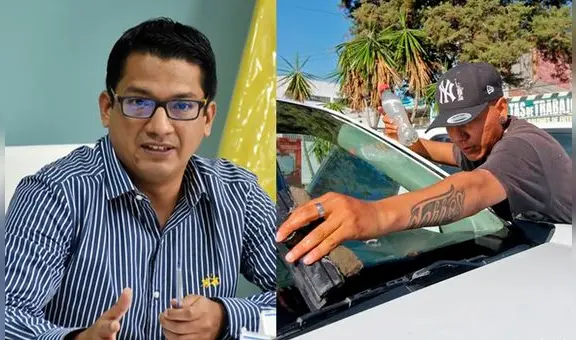 Municipio de SMP multará con más de 1.200 soles a las personas que ejerzan la labor de limpiaparabrisas