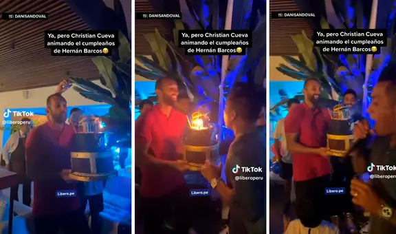 Christian Cueva la rompió como animador en el cumpleaños de Barcos: "¡Queremos seguir bailando!"